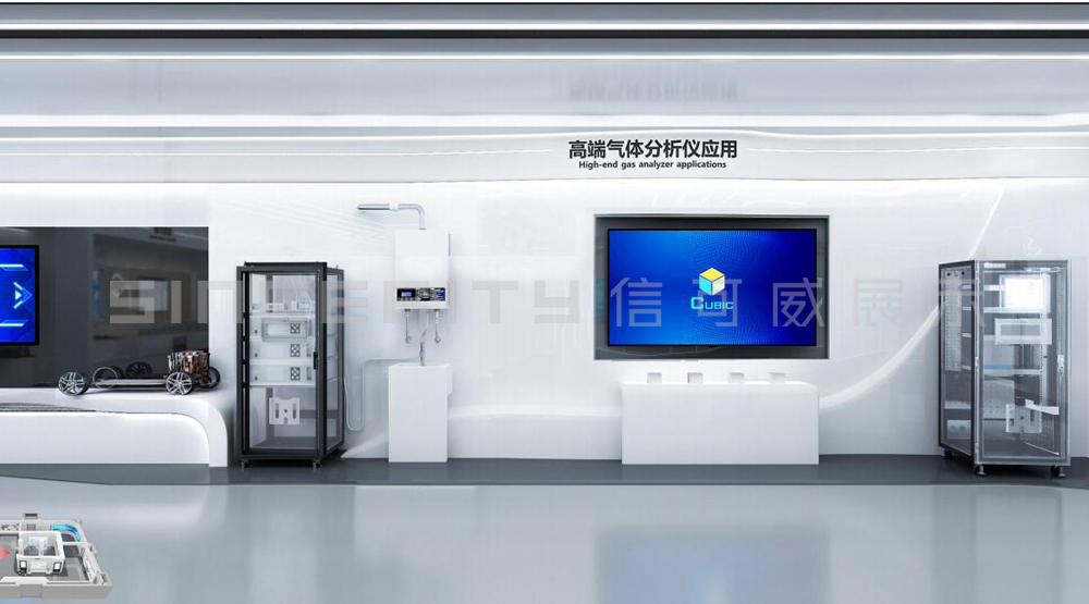 光電科技類(lèi)展廳設(shè)計(jì)效果圖