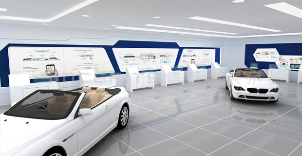 比亞迪汽車企業展廳