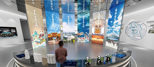 解鎖空間設計—城市規(guī)劃館設計