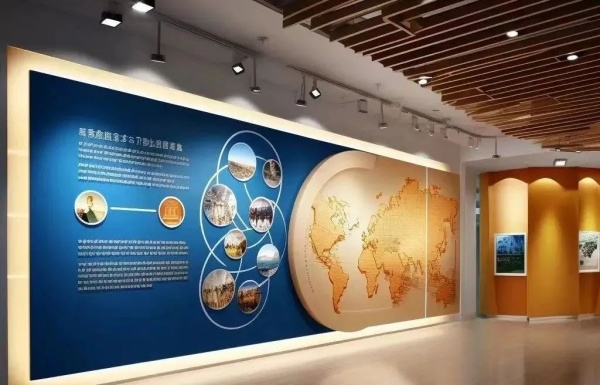 展廳設計打造獨一無二的文化墻