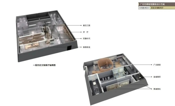 廣元市博物館歷史文化展廳設計 