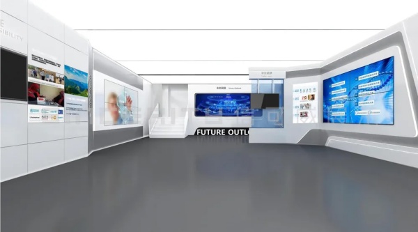 生物企業(yè)展廳設(shè)計