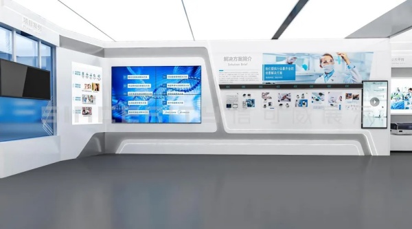 生物企業(yè)展廳設(shè)計