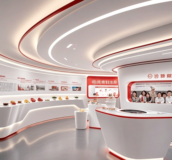 食品企業(yè)展廳設(shè)計(jì)