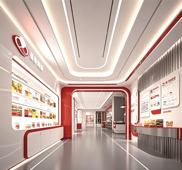 食品企業(yè)展廳設(shè)計(jì)