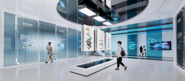 科技企業展廳設計