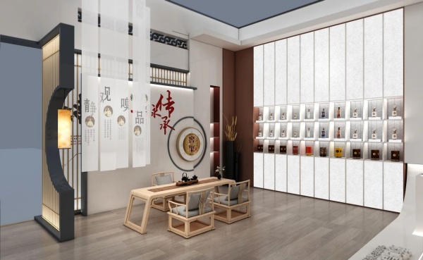 窖璽酒業展廳設計案例推薦