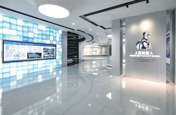 人形機器人展廳設計案例推薦