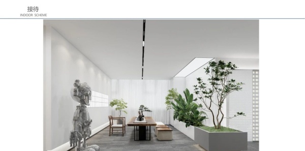 光電科技辦公室展廳設計