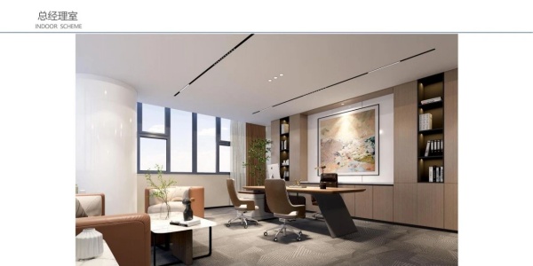 光電科技辦公室展廳設計