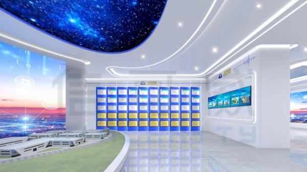 瀛通通訊企業展廳設計
