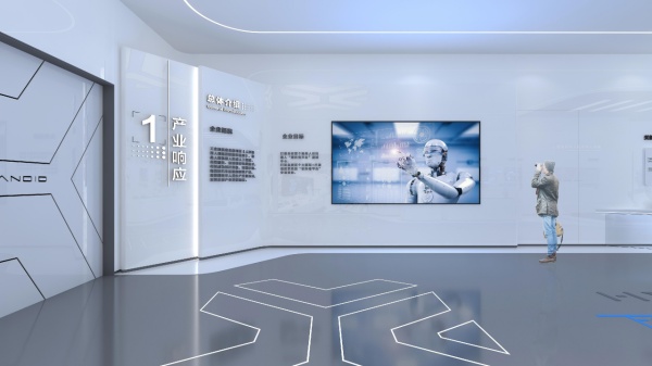 人形機器人展廳設計案例推薦