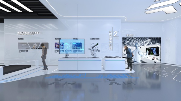 人形機器人展廳設計案例推薦